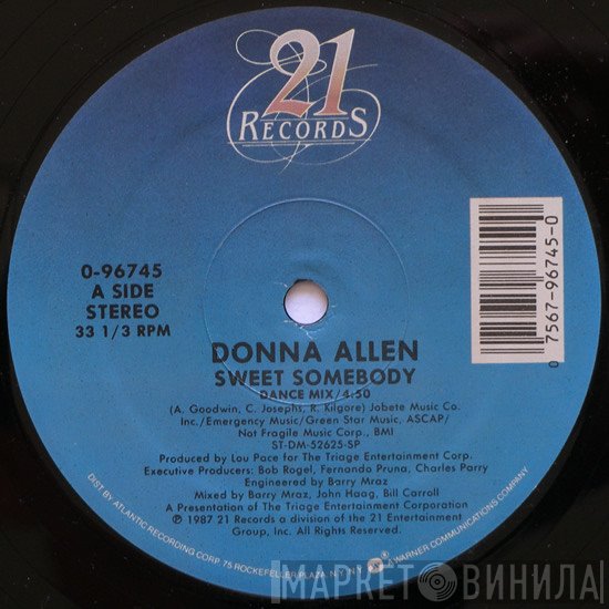 Donna Allen  - Sweet Somebody