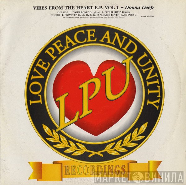Donna Dee - Vibes From The Heart EP Vol 1