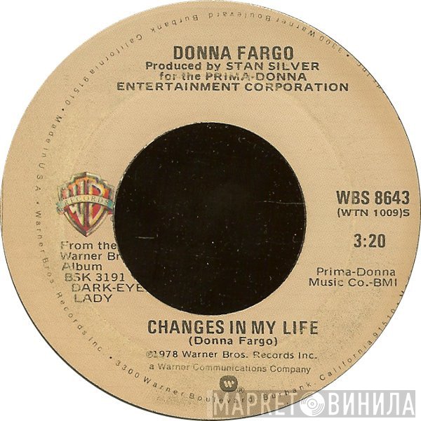 Donna Fargo  - Another Goodbye / Changes In My Life