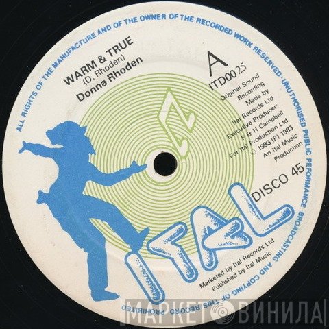Donna Rhoden - Warm & True