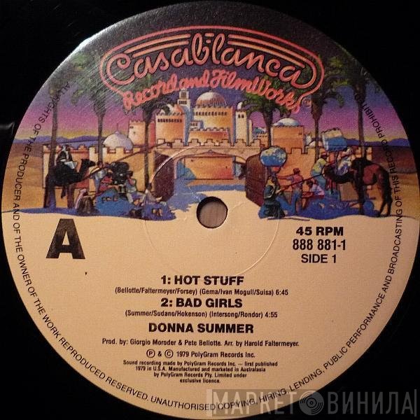 Donna Summer  - Hot Stuff / Bad Girls / I Feel Love (Mega Mix)