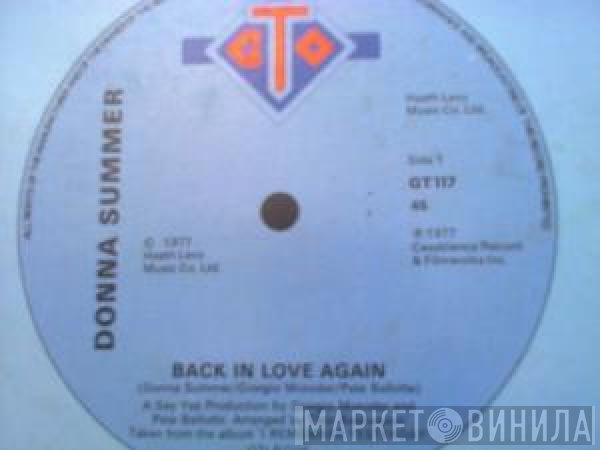 Donna Summer  - Back In Love Again