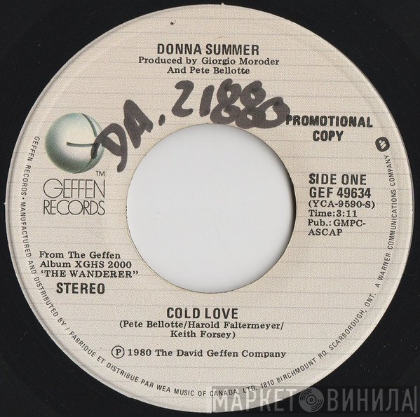 Donna Summer - Cold Love