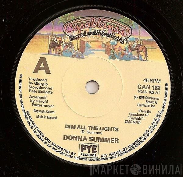 Donna Summer - Dim All The Lights