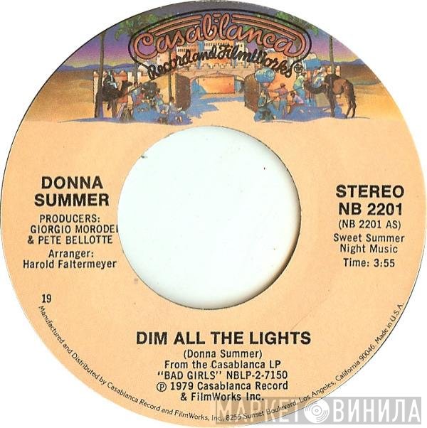 Donna Summer - Dim All The Lights