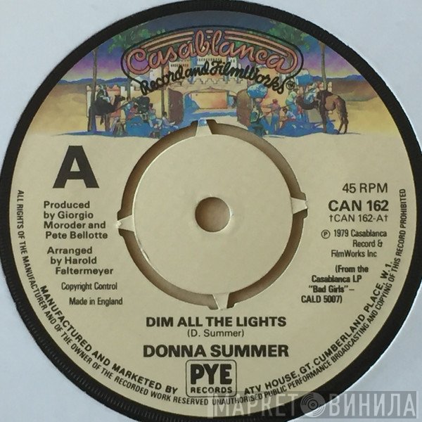 Donna Summer - Dim All The Lights