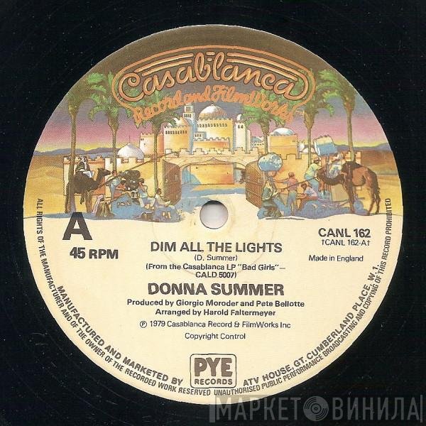 Donna Summer - Dim All The Lights