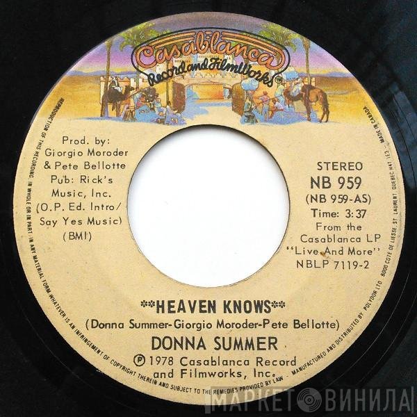 Donna Summer - Heaven Knows