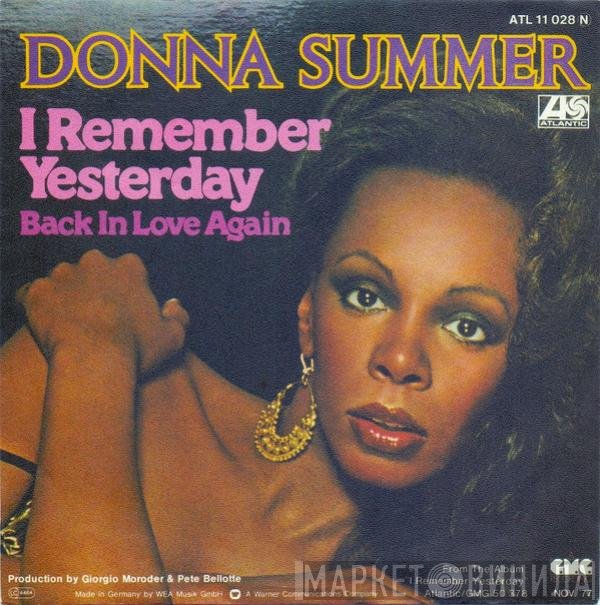 Donna Summer  - I Remember Yesterday