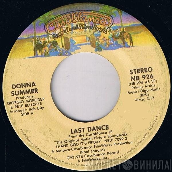 Donna Summer  - Last Dance