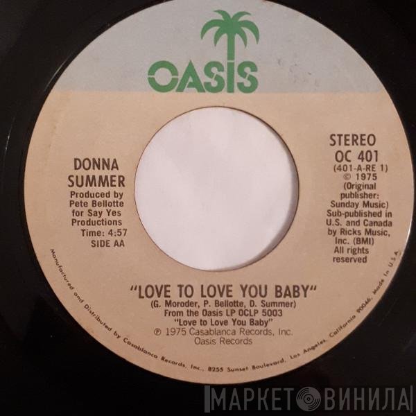Donna Summer - Love To Love You Baby