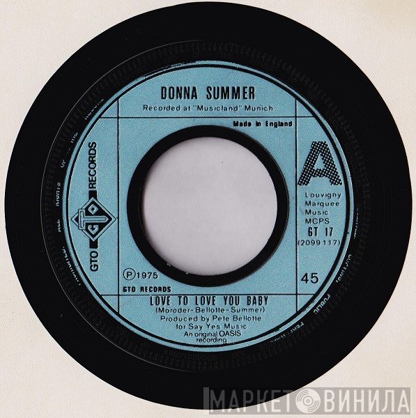 Donna Summer - Love To Love You Baby