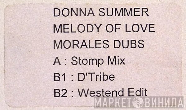 Donna Summer - Melody Of Love (Unreleased Dubs)