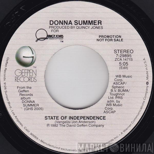 Donna Summer - State Of Independence