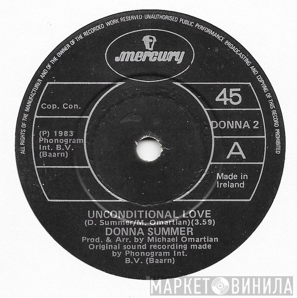 Donna Summer - Unconditional Love