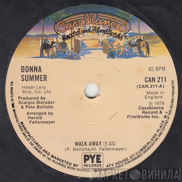 Donna Summer - Walk Away