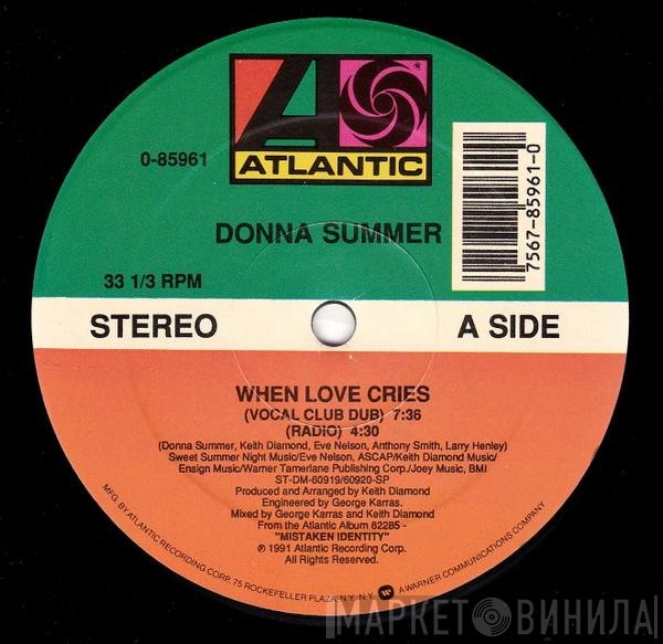 Donna Summer - When Love Cries