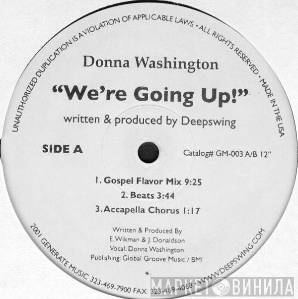 Donna Washington - We're Going Up!