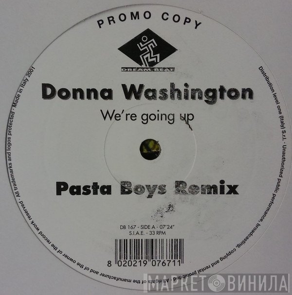 Donna Washington - We're Going Up