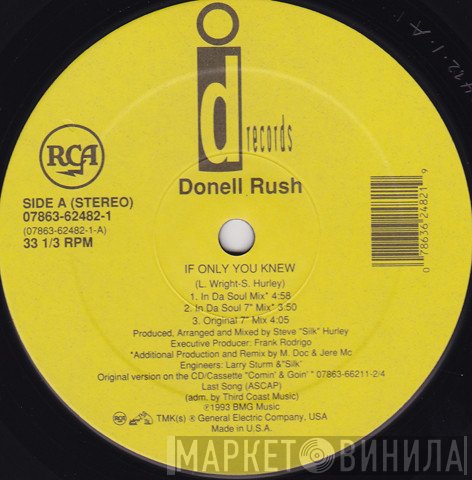 Donnell Rush - If Only You Knew