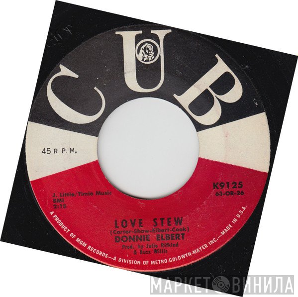 Donnie Elbert - Love Stew / Don't Cry My Love