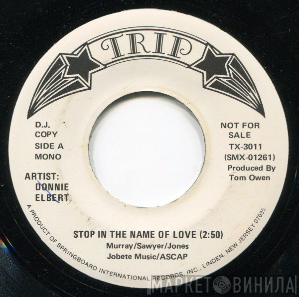 Donnie Elbert  - Stop In The Name Of Love