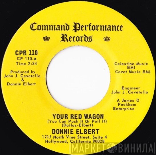 Donnie Elbert - Your Red Wagon (You Can Push It Or Pull It)