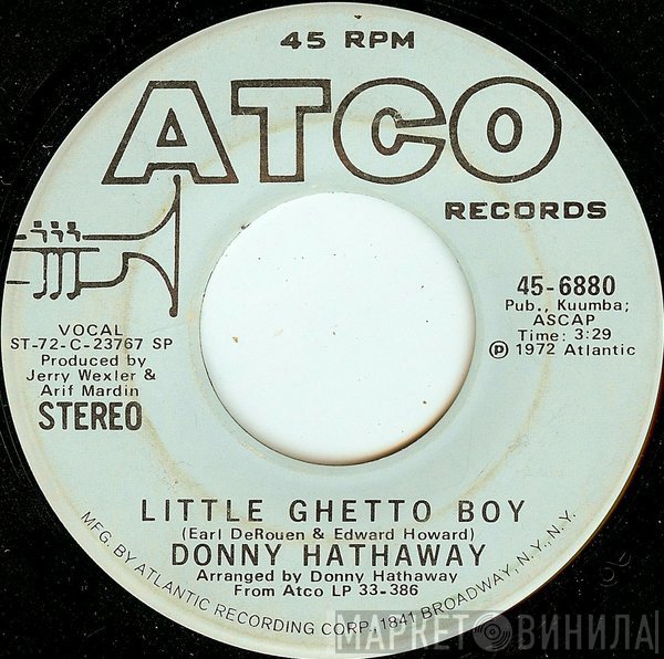 Donny Hathaway  - Little Ghetto Boy