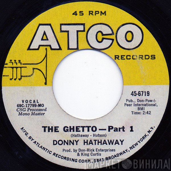 Donny Hathaway  - The Ghetto