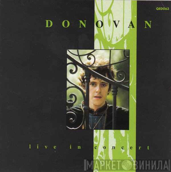 Donovan  - Live In Concert