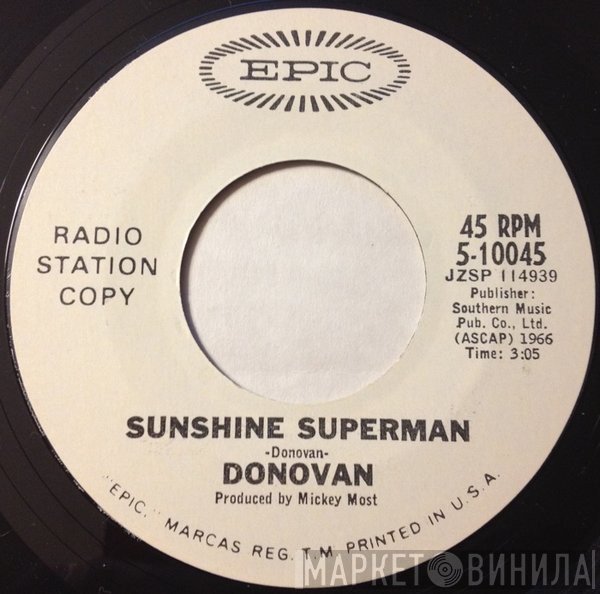 Donovan  - Sunshine Superman