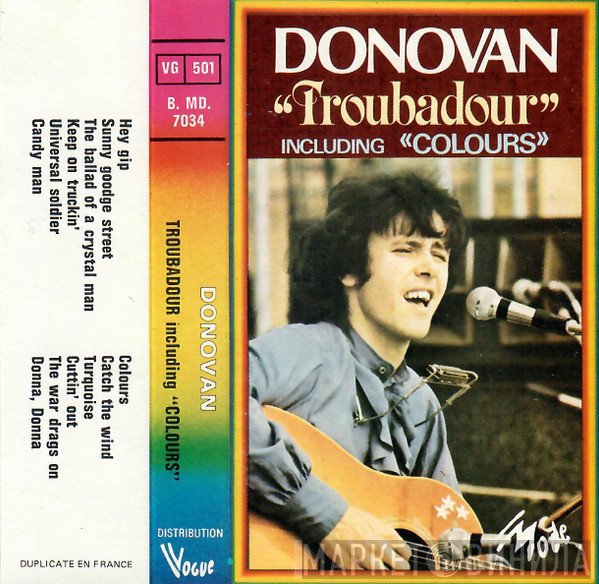 Donovan  - Troubadour (Including "Colours")