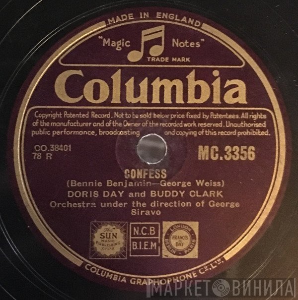 Doris Day And Buddy Clark  / Doris Day  - Confess / Pretty Baby
