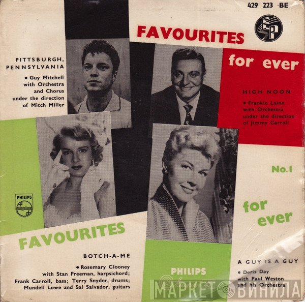 Doris Day, Frankie Laine, Rosemary Clooney, Guy Mitchell  - Favourites For Ever