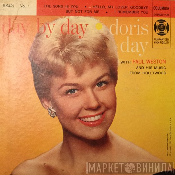 Doris Day With Paul Weston And His Music From Hollywood  - Day By Day (Vol. I)