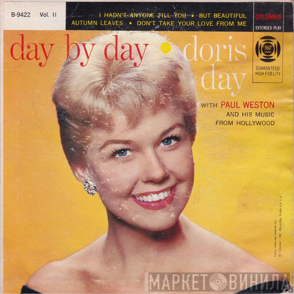 Doris Day With Paul Weston And His Music From Hollywood  - Day By Day Vol. II