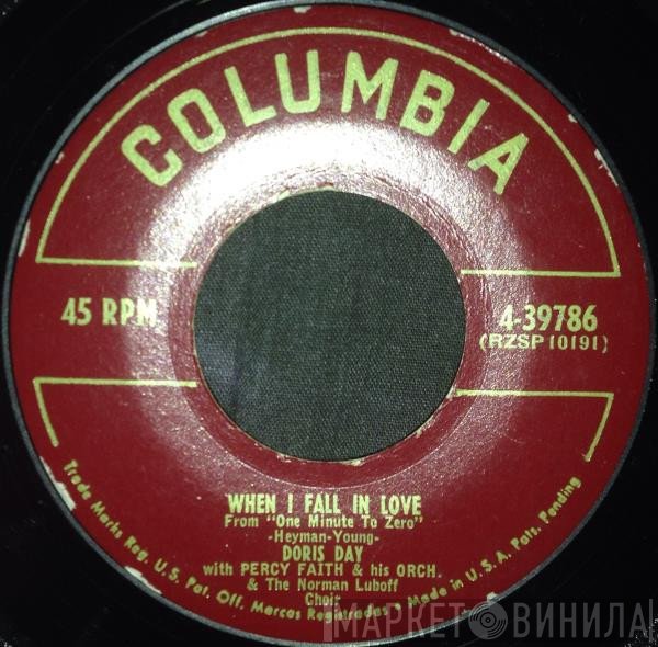 Doris Day With Percy Faith & His Orchestra  - When I Fall In Love