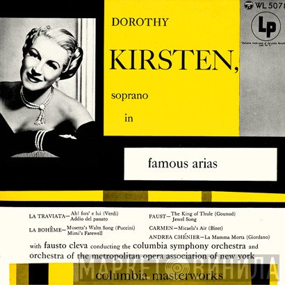 Dorothy Kirsten / Fausto Cleva, Columbia Symphony Orchestra, The Metropolitan Opera House Orchestra  - Famous Arias
