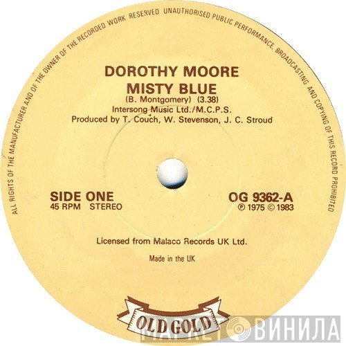 Dorothy Moore  - Misty Blue