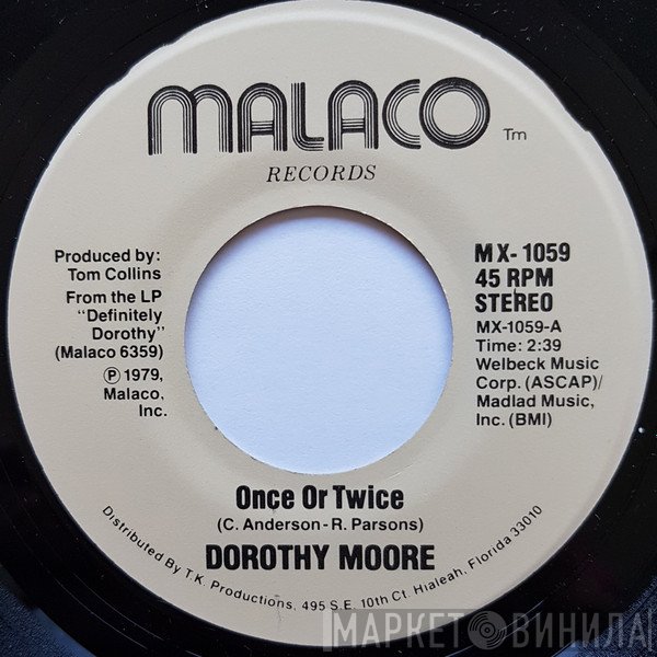 Dorothy Moore - Once Or Twice / Love Me