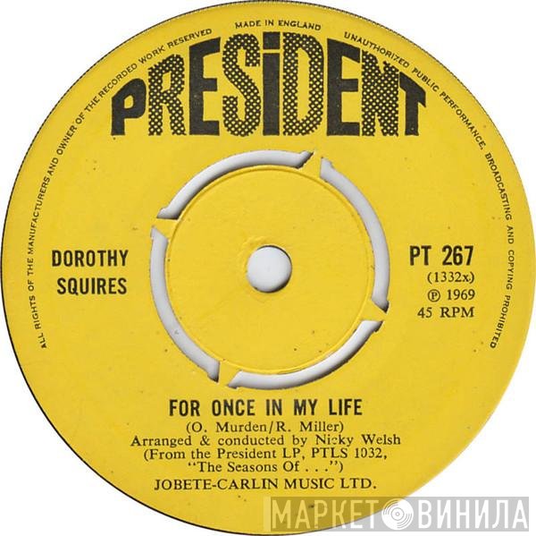 Dorothy Squires - For Once In My Life