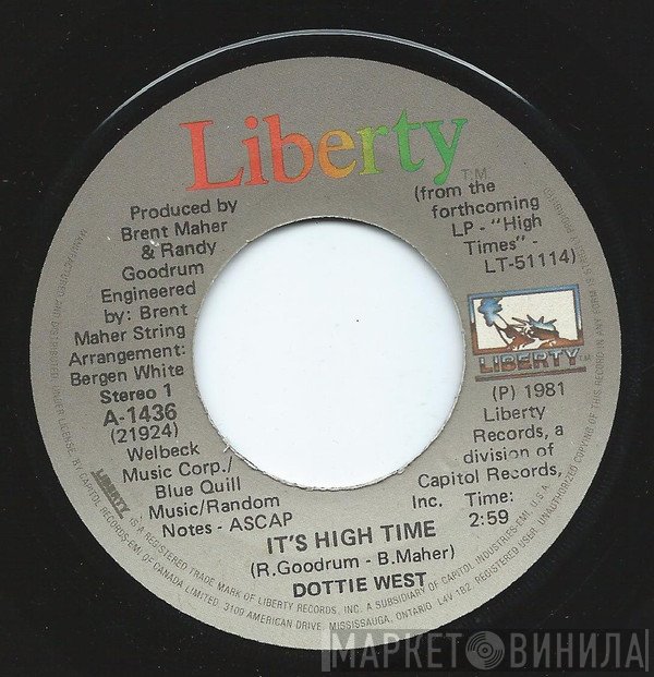 Dottie West  - It's High Time