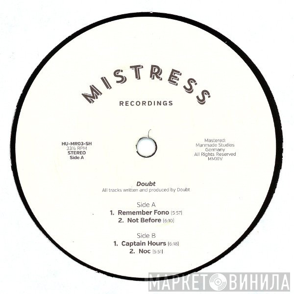 Doubt  - Remember Fono