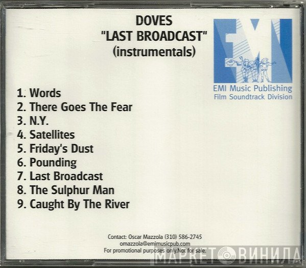 Doves  - Last Broadcast (Instrumentals)