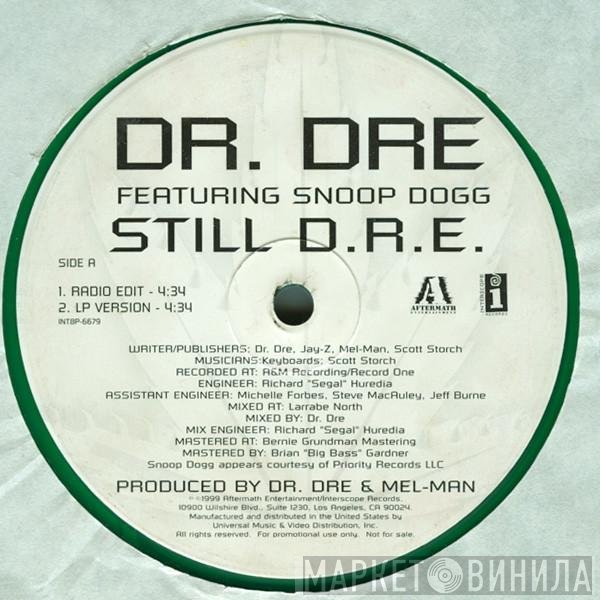 Dr. Dre Featuring Snoop Dogg  - Still D.R.E.