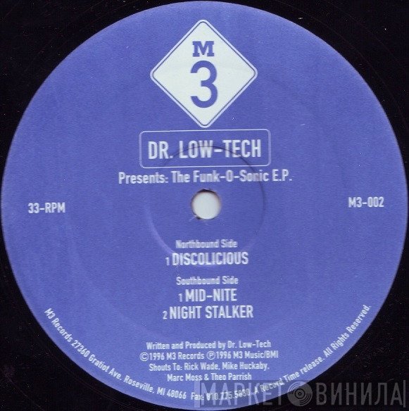 Dr. Low-Tech - The Funk-O-Sonic E.P.