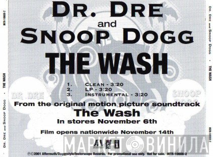 Dr. Dre And Snoop Dogg  - The Wash