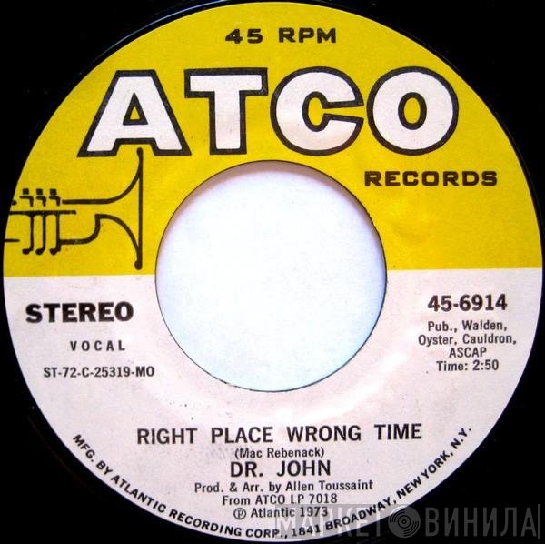 Dr. John  - Right Place Wrong Time