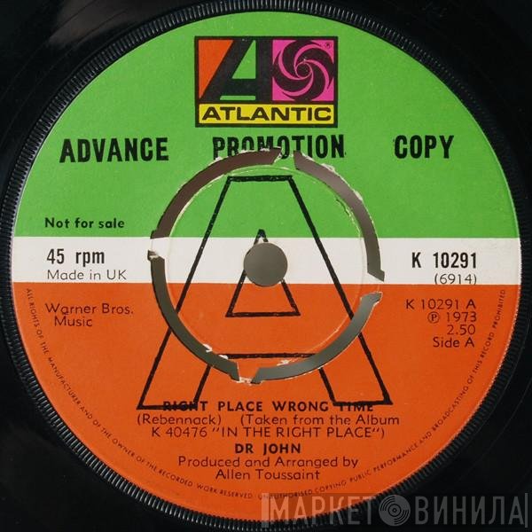 Dr. John - Right Place Wrong Time