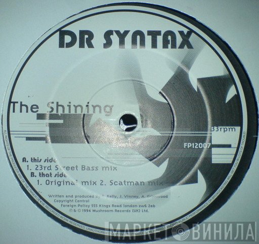 Dr. Syntax - The Shining